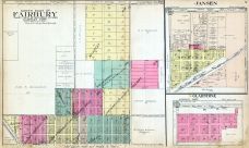 Fairbury - North, Jansen, Gladstone, Jefferson County 1917